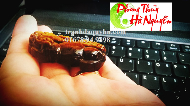 đá quý hà nguyễn- mặt dây chuyền tỳ hưu